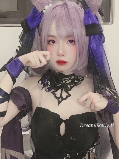 DreamlikeUwU cosplay Keqing – Genshin Impact