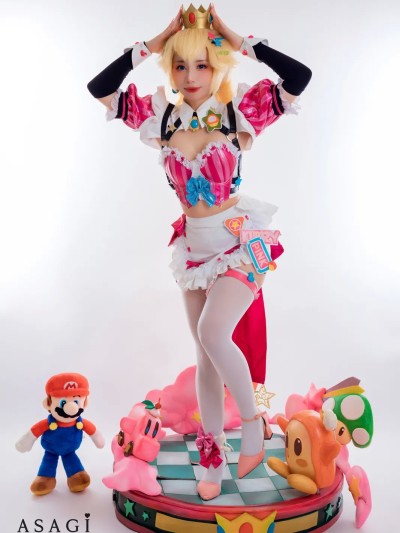 Asagi Kawaii cosplay Princess Peach – Super Mario