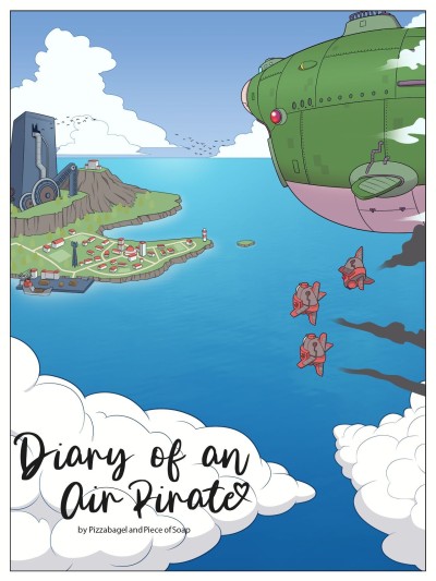 Artist - Pieceofsoap / Diary Of An Air Pirate - FULL COMIC