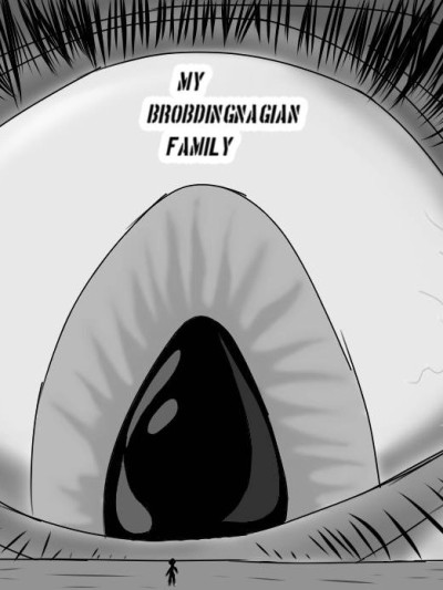 Giantess Comic: My Brobdingnagian Family