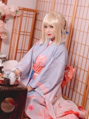 Pyoncos (ピオン) cosplay Saber Kimono – Fate/Grand Order