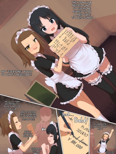 Mio maid service Maid Ritsu