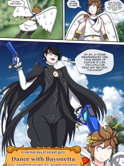 A Normal Day Of Smash Girls 4 - Dance With Bayonetta