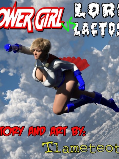 Power Girl Vs Lord Lactose