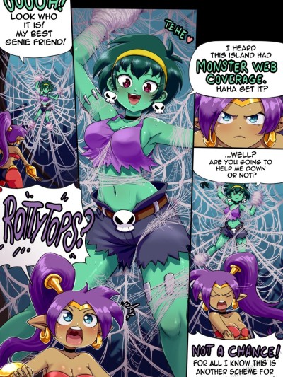 Shantae And Rottytops!