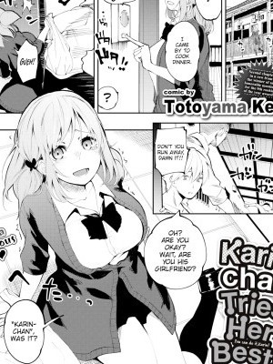 Karin-chan Tries Her Best!