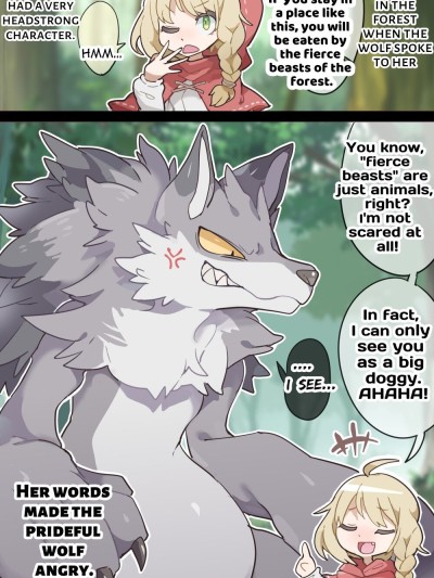 The Wolf VORE Little Red Riding Hood