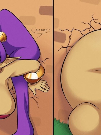Wallstuck Shantae