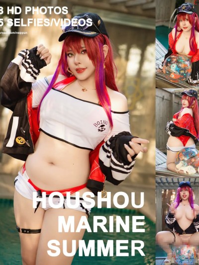 Neppu (ネップ) cosplay Houshou Marine Summer – Hololive