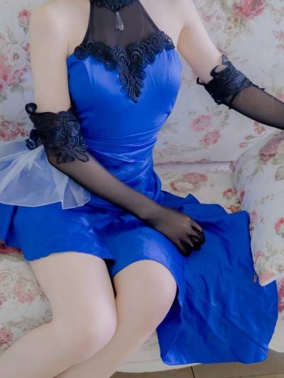 少女映画 (Shojo eiga) cosplay Saber Blue Dress – Fate/Grand Order