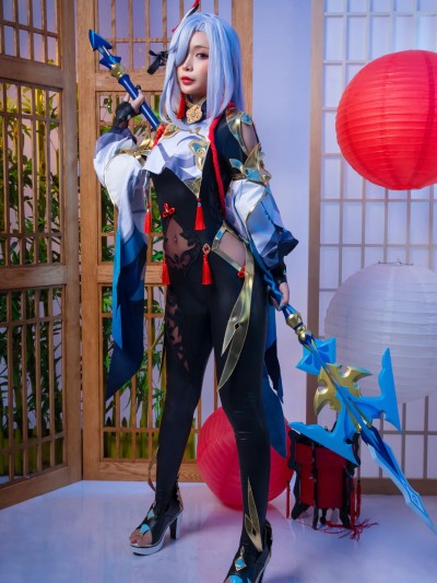Umeko J cosplay Shenhe – Genshin Impact