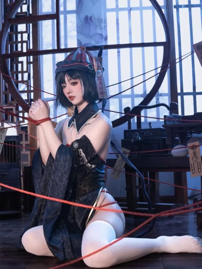 桃良阿宅 (taoliangazhai) cosplay Hwah Jah – Azur Lane