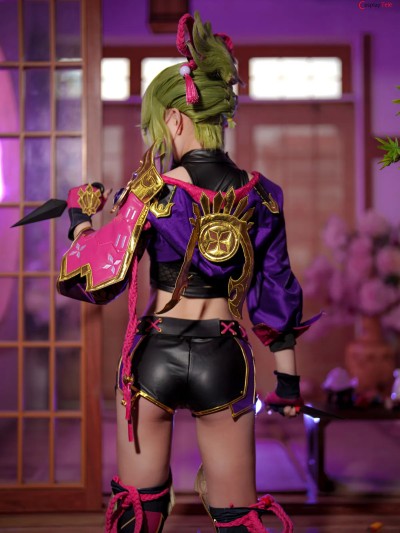 Joyce (Joyce Lin2x) cosplay Kuki Shinobu – Genshin Impact