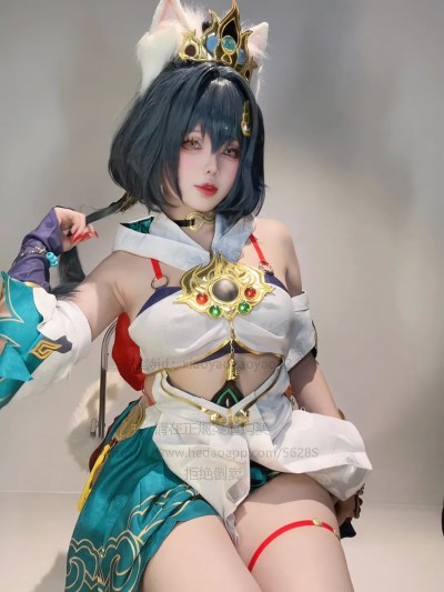 小瑶幺幺 (xiaoyaoyaoyao12) cosplay Yunli – Honkai:Star Rail