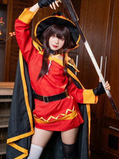 PoppaChan cosplay Megumin – Kono Subarashii Sekai ni Shukufuku wo