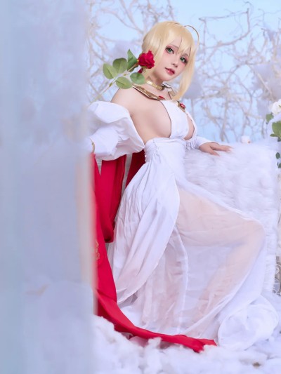 Joyce (Joyce Lin2x) cosplay Nero Claudius – Fate/Grand Order