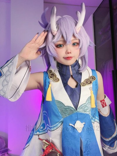 小瑶幺幺 (xiaoyaoyaoyao12) cosplay Bailu – Honkai:Star Rail