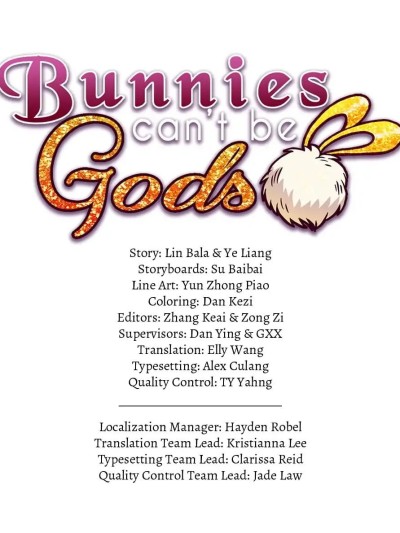 Bunnies Can’t Be Gods