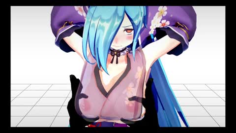 仅摆弄乳头 MMD